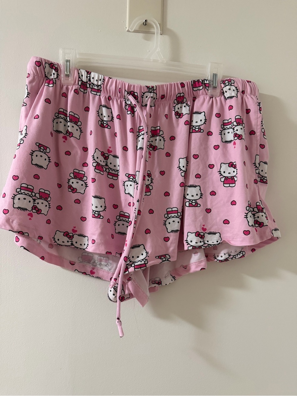 Hello Kitty Pink Girls' Lounge Shorts